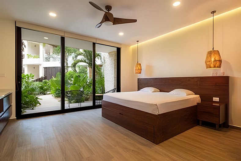 Caribbean loft Moots 101. Jacuzzi, gym y concierge