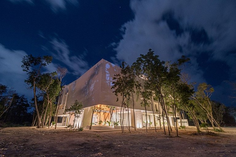 Loft near the Mayan Jungle with pool. Sak 107